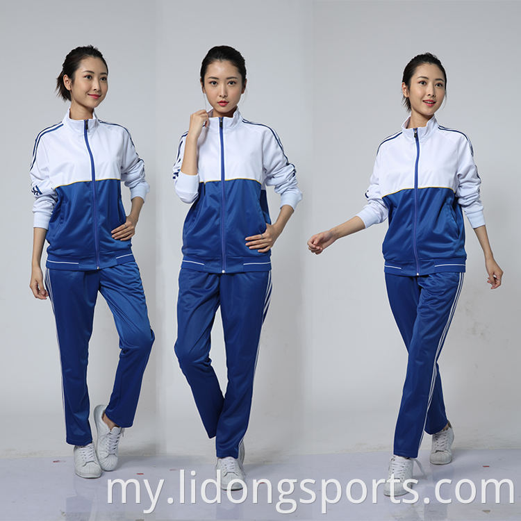 အားကစားအဝတ်ထုတ်လုပ်သူသင်၏ကိုယ်ပိုင် tracksuit ကလေးများကျောင်း Tracksuits များကိုဒီဇိုင်းရေးဆွဲထားသောအမျိုးသမီးများတပ်ဆင်ထားသောဘောင်းဘီတပ်ဆင်ထားသောအမျိုးသမီးများ